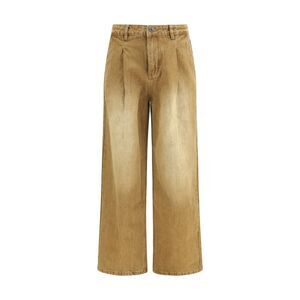 Found Men Wide-Leg Cotton Jeans